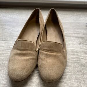 J. Crew Tan Suede Loafers